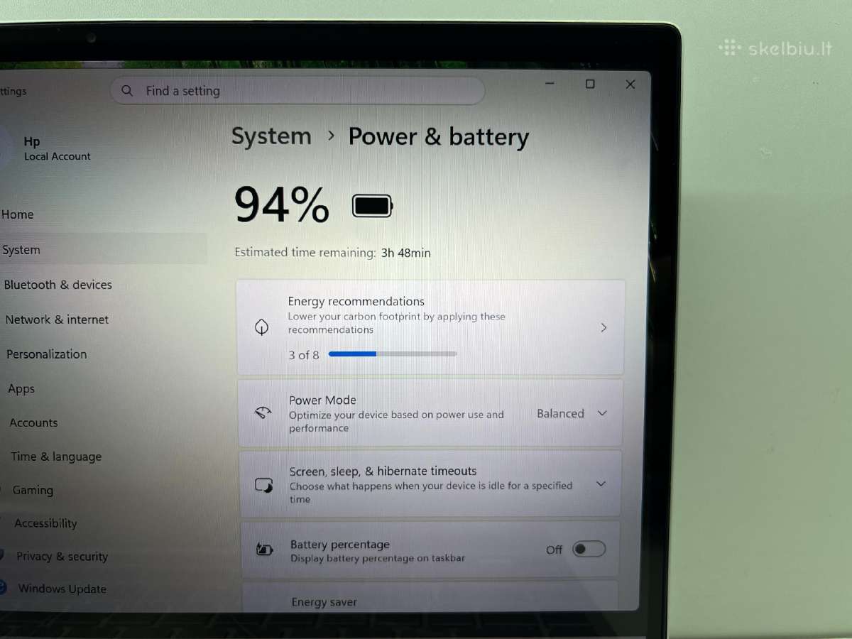 Hp envy 13-ba1423 - nuotraukos Nr. 3