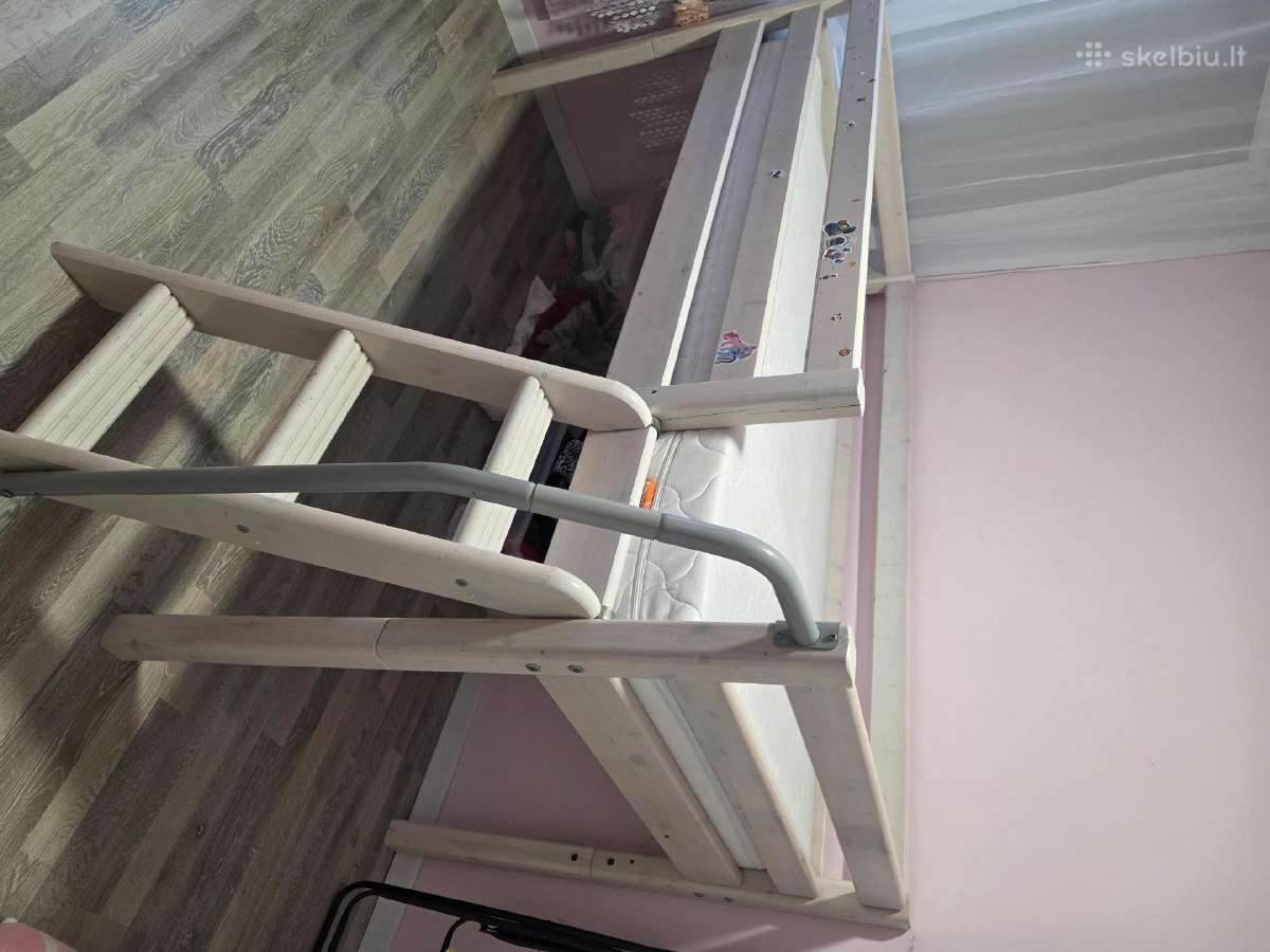 Vaikiška lova, stalas , kėdė - nuotraukos Nr. 4