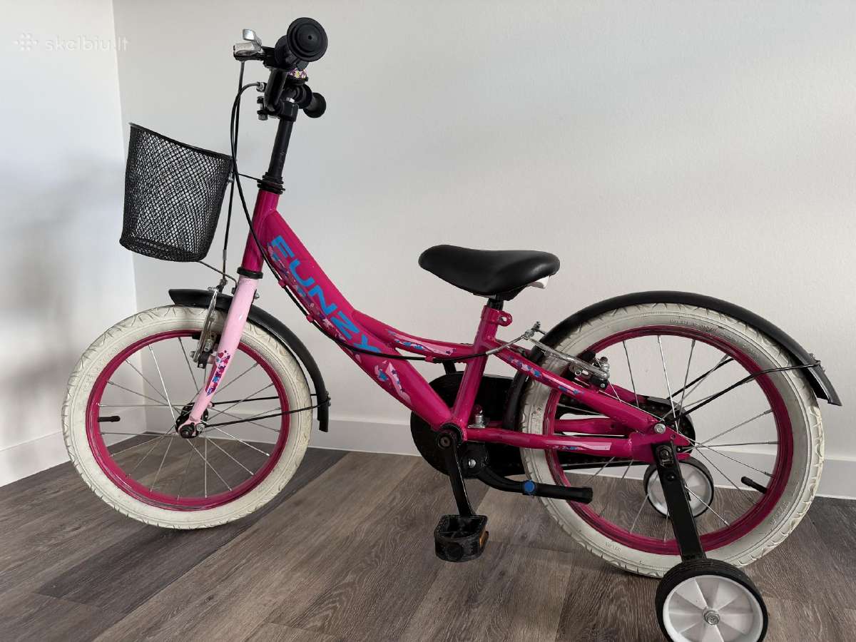 Parduodamas naudotas vaikiškas dviratukas Funzyi