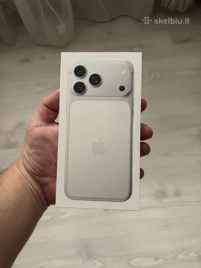 Apple iPhone 17 Pro Max 256gb naujas Su Garantija