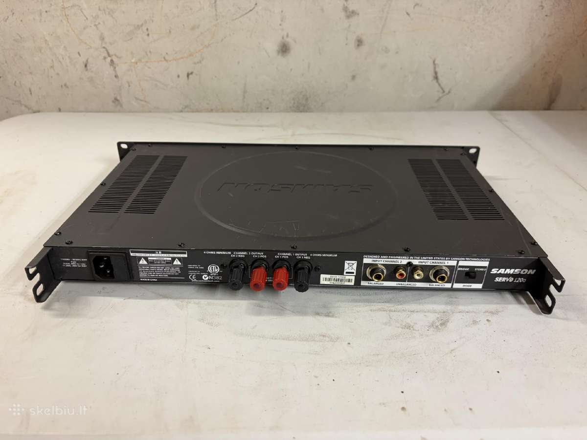 Samson servo 120a - nuotraukos Nr. 2