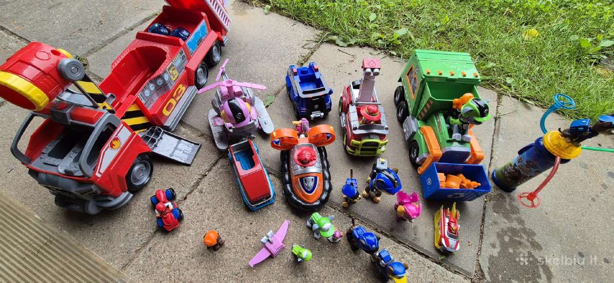 Paw patrols šunyčių patrulių kolekcija