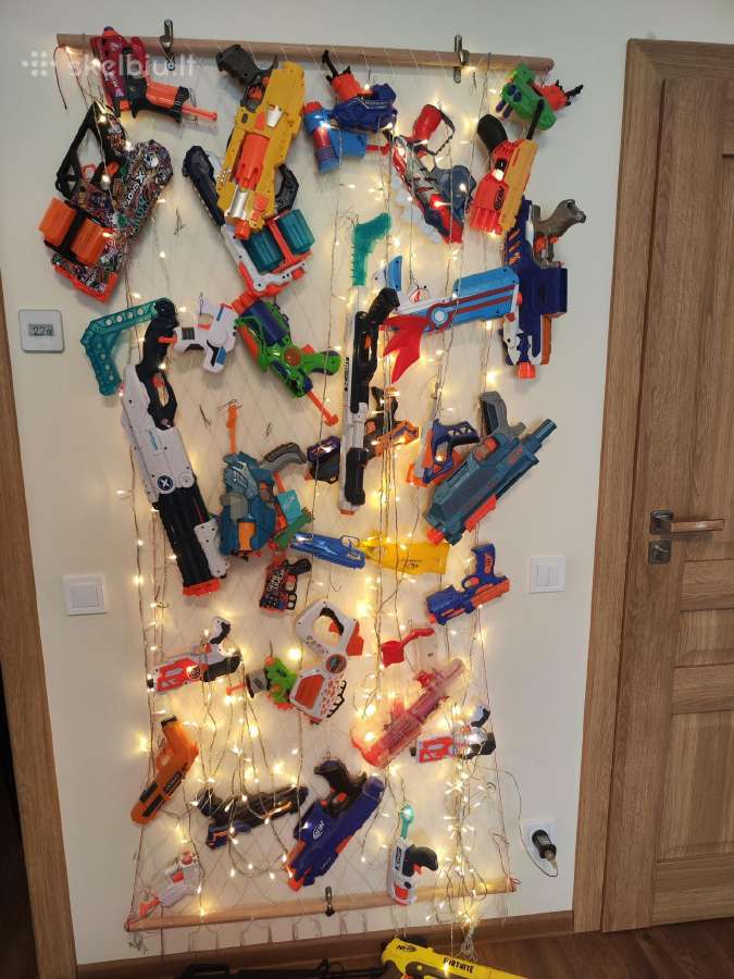 Nerf šautuvai ir netik