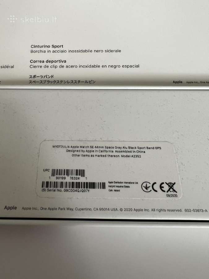 Apple Watch Se 44mm - nuotraukos Nr. 10