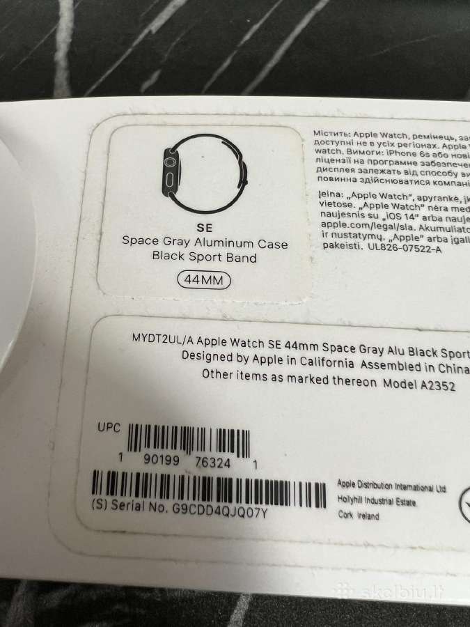Apple Watch Se 44mm - nuotraukos Nr. 11