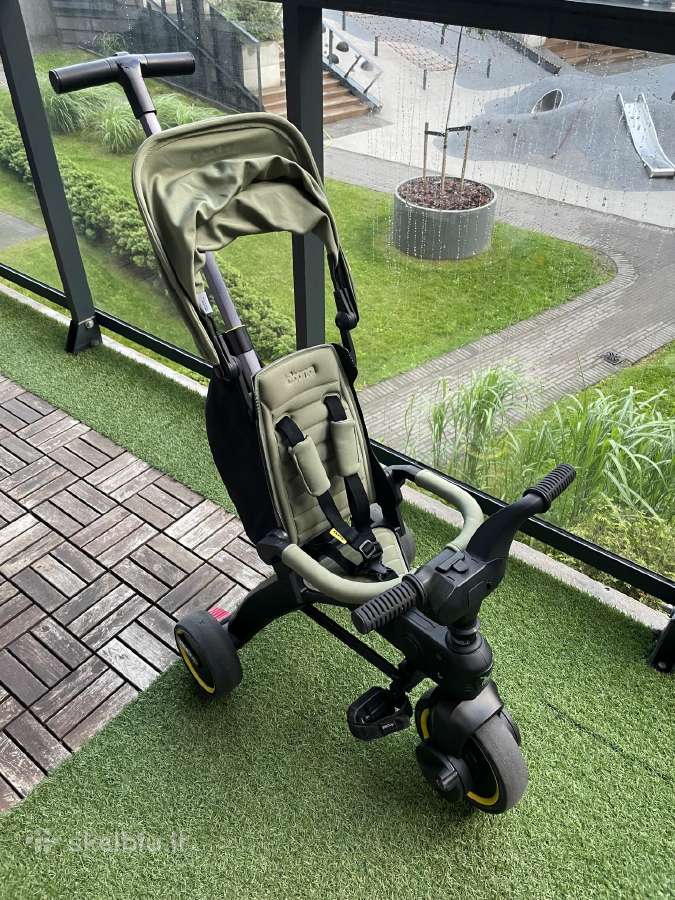 Doona triratukas Liki Trike S3 Zalias