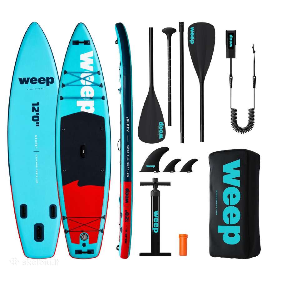Sup irklentė Weep Azure² Net 365 cm Ilgio!