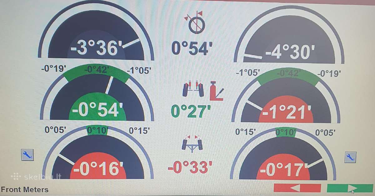 Ratų suvedimo stendas Targaliner 6000 - nuotraukos Nr. 4