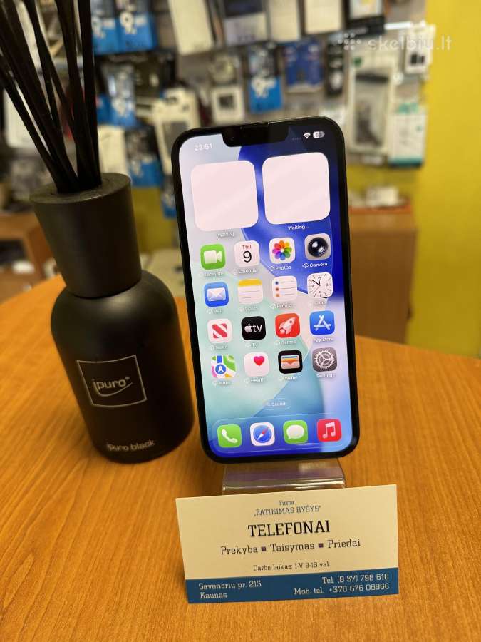 iPhone 14 Black 128gb Su Garantija