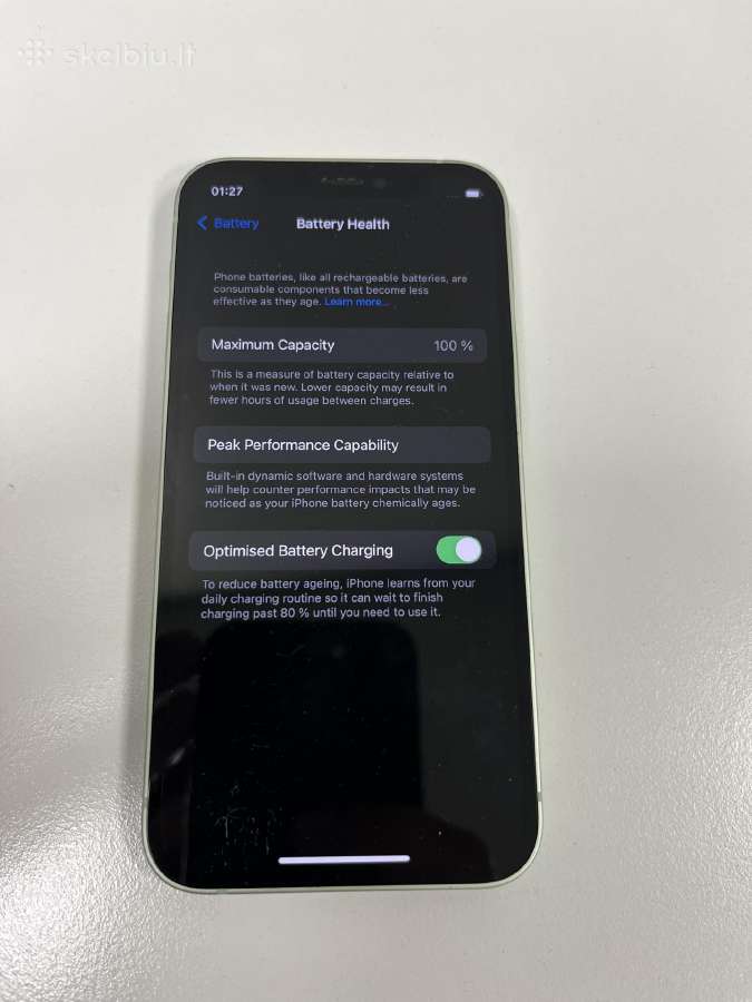iPhone 12 mini 128 GB 100% baterija!