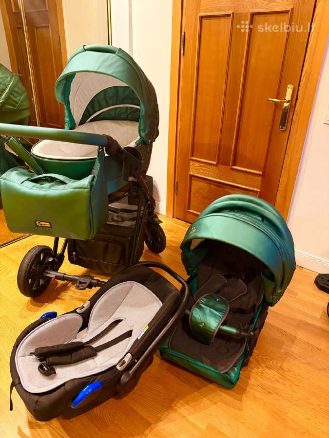 3 viename kūdikio vežimėlis - nuotraukos Nr. 5
