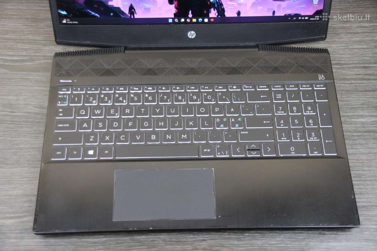 Hp Gaming i7-8750h Gtx 1060 16gb SSD+HDD - nuotraukos Nr. 2