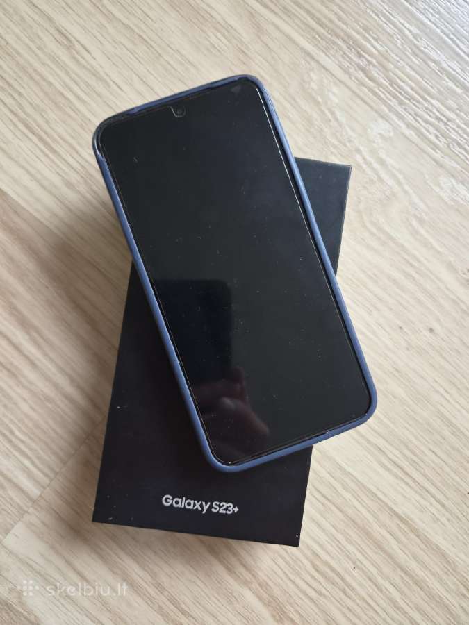 Samsung Galaxy S23+ juodas, 8 / 256 GB, įkrovėjas - nuotraukos Nr. 3