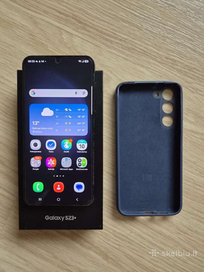 Samsung Galaxy S23+ juodas, 8 / 256 GB, įkrovėjas - nuotraukos Nr. 4