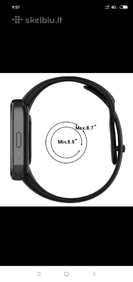 Redmi Watch 3 Active dirželis. - nuotraukos Nr. 4