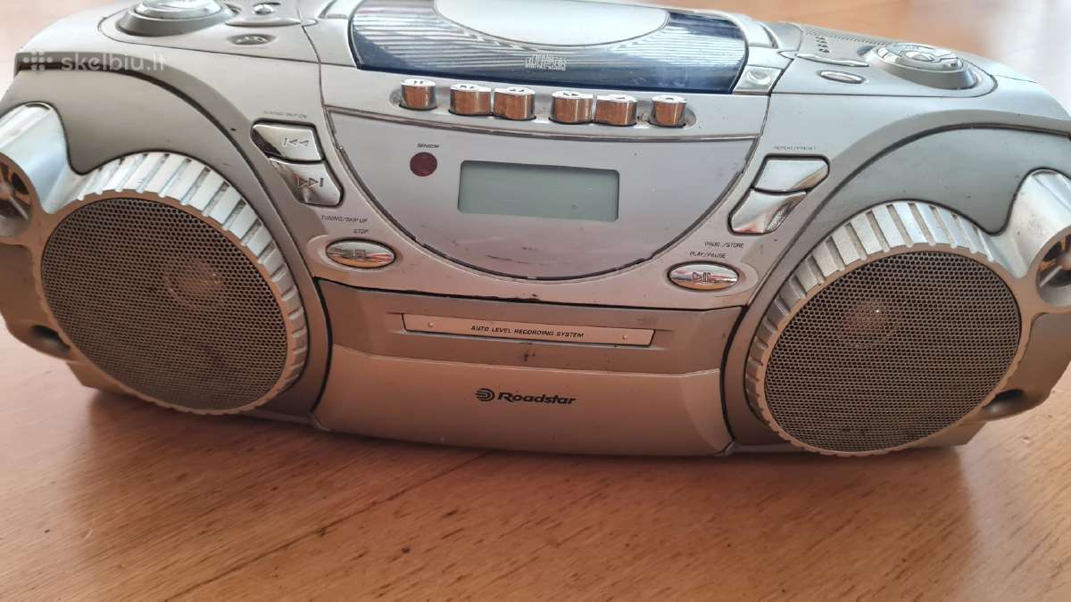 Radio imtuvas su CD grrotuvu