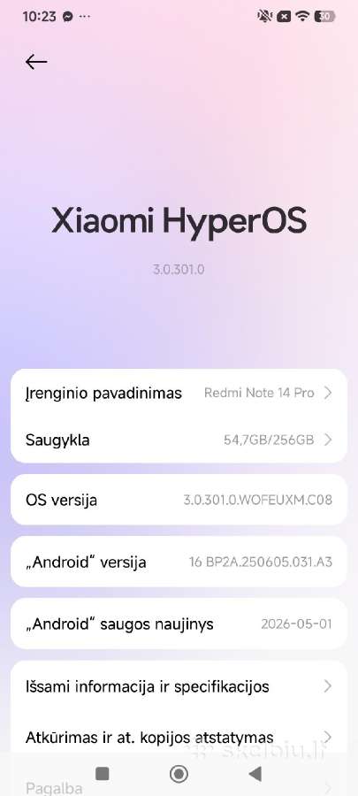 Redmi Note 14 Pro - nuotraukos Nr. 7