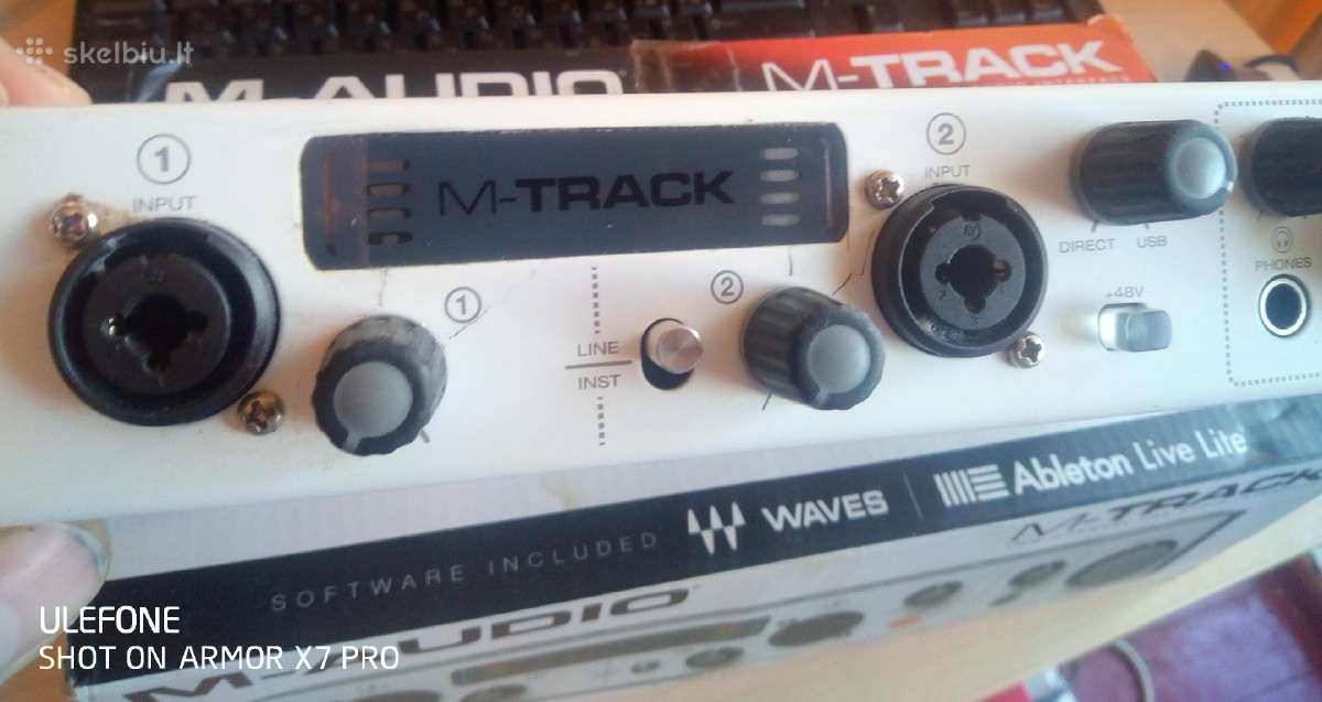 Garso plokšte M Audio M track - nuotraukos Nr. 2