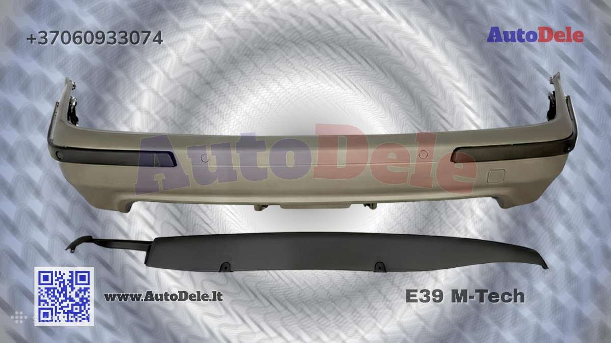 Bmw E39 M5 Look Galinis Bamperis
