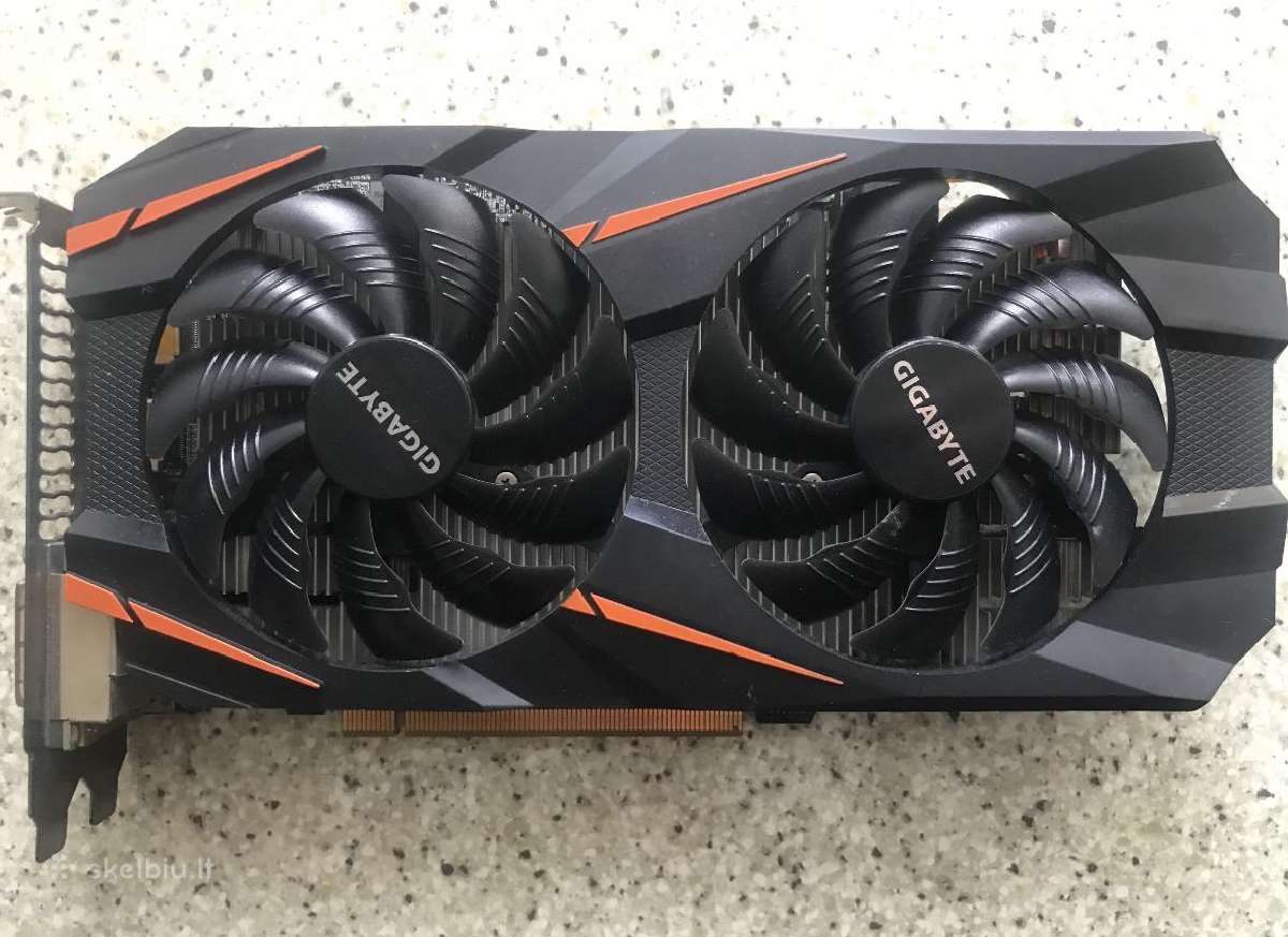 Parduodu Gtx 1060 3gb vaizdo plokštę.