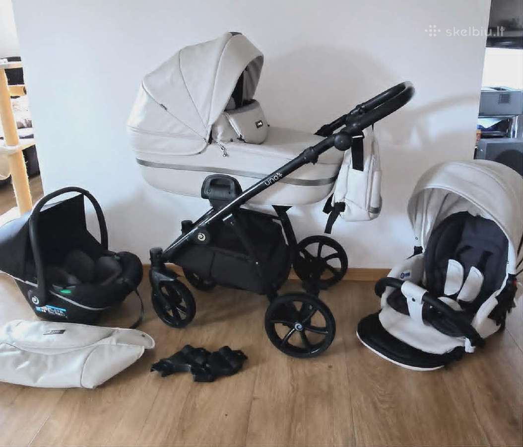 Geros būklės odinukas Tutis Uno 3+ vežimėlis
