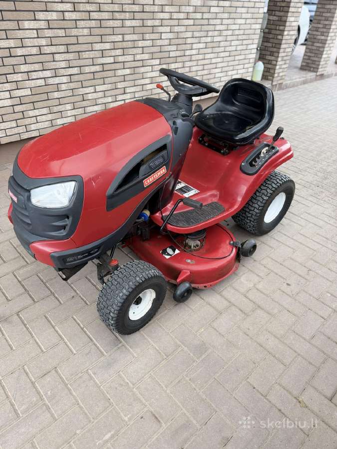 Sodo traktoriukas Craftsman su žolės surinkimu - nuotraukos Nr. 3