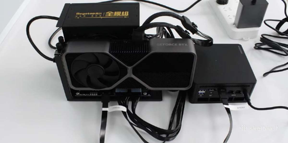 Egpu dokas su Corsair Rm1000x - nuotraukos Nr. 8