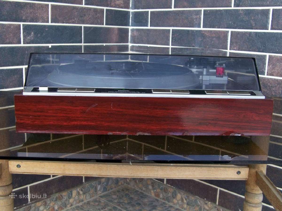 Denon Dp-37f. Sony Px-x4 Quarz. - nuotraukos Nr. 3