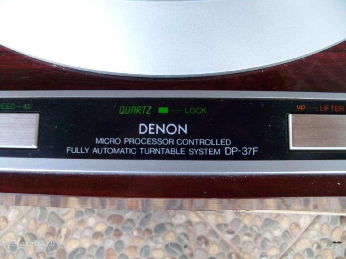 Denon Dp-37f. Sony Px-x4 Quarz. - nuotraukos Nr. 6