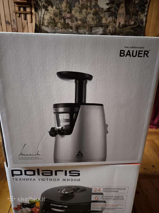 Bauer lėtaeigė sulčiaspaudė