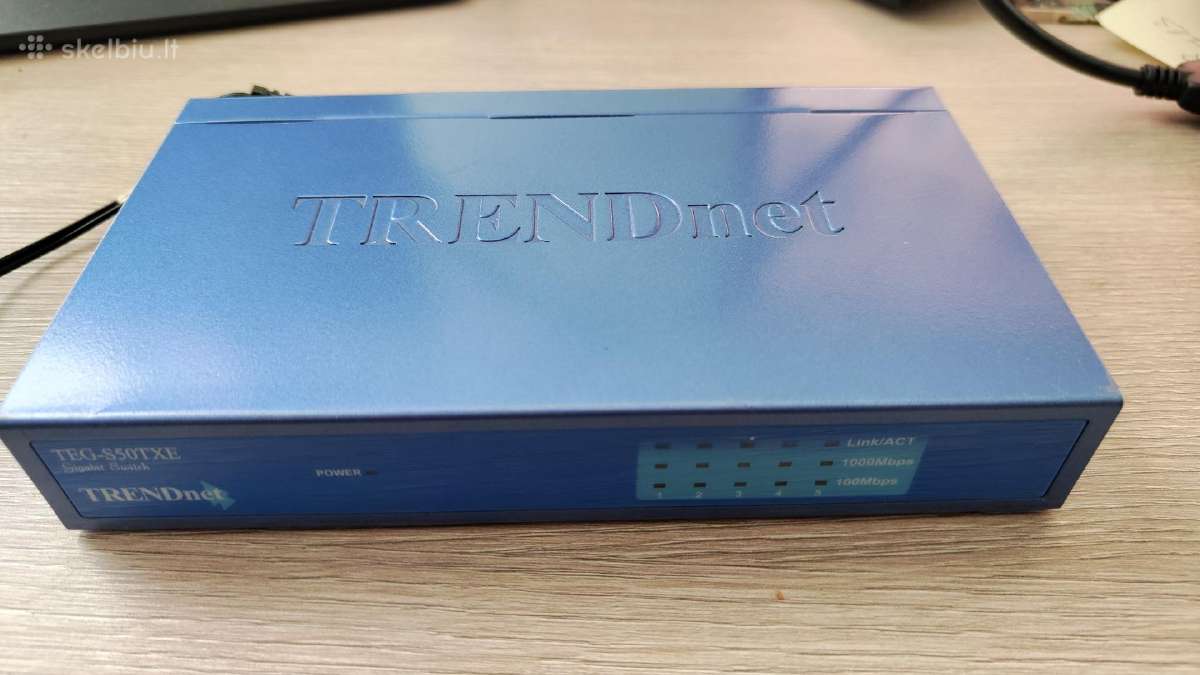 Tinklo šakotuvas (switchas) Trendnet