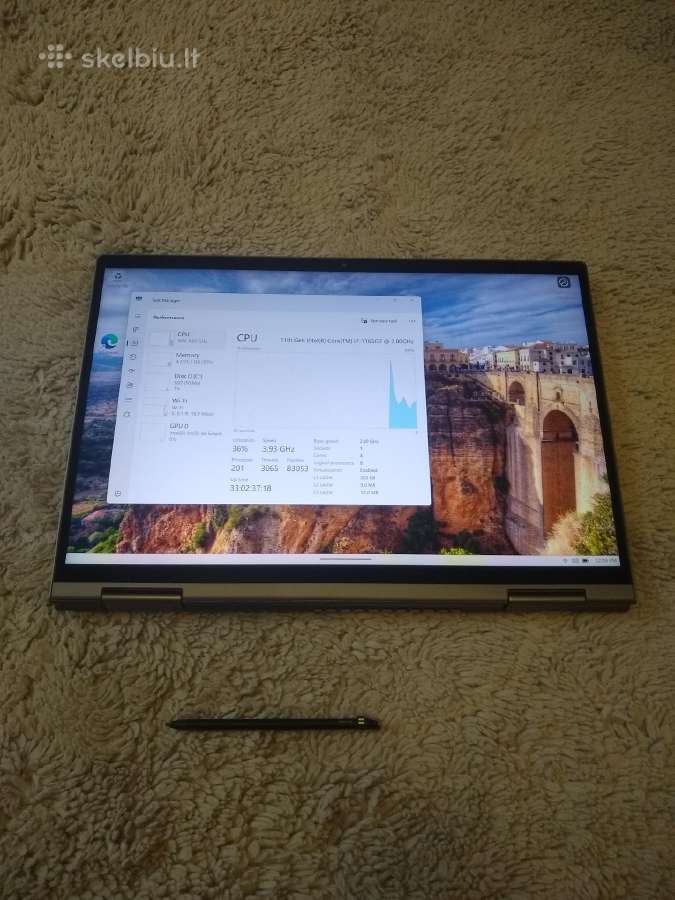 X1 Yoga 4k/i7-1165/16/512 - nuotraukos Nr. 5