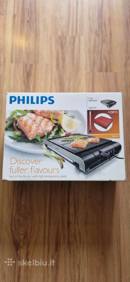 Philips grilis 2000 W – puiki būklė