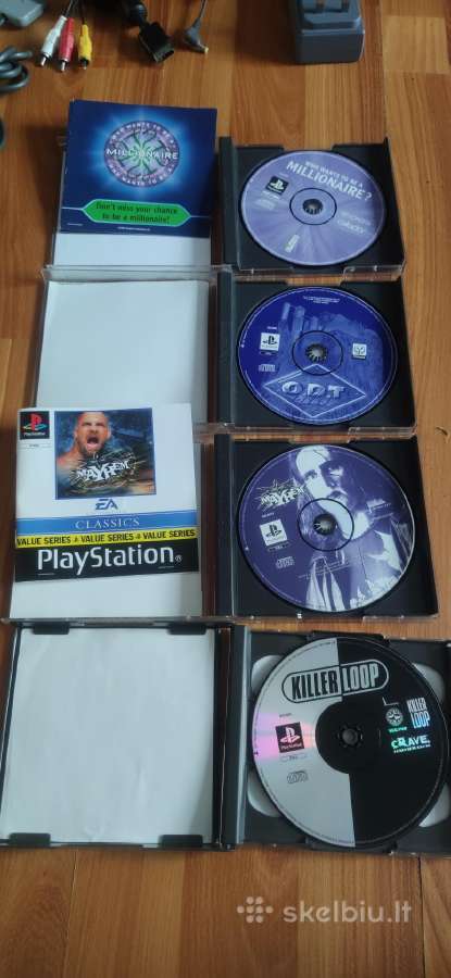 Playstation one su žaidimais - nuotraukos Nr. 4