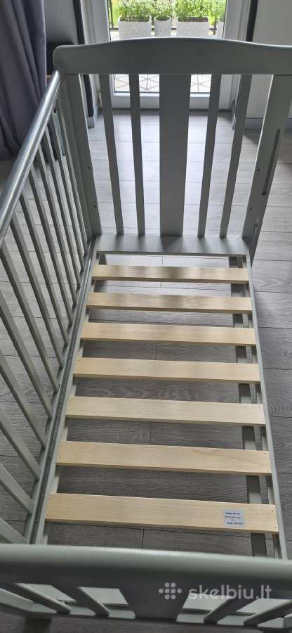 Vaikiška lovytė Yappyqu Light Grey Limited - nuotraukos Nr. 2