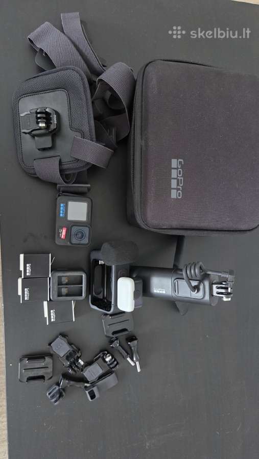 Mažai naudota Gopro 11 Creator Edition su priedais