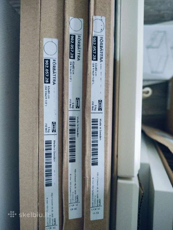 Ikea dengiamos plokštės forbattra 62x80 balkšvos - nuotraukos Nr. 2