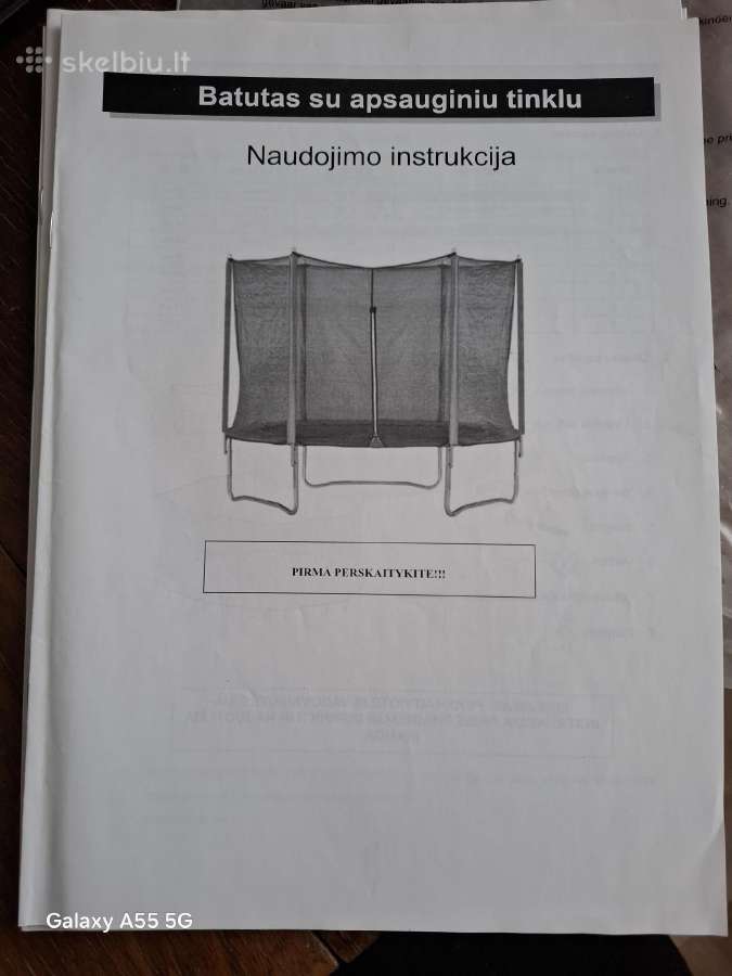 Parduodamas batutas - nuotraukos Nr. 2
