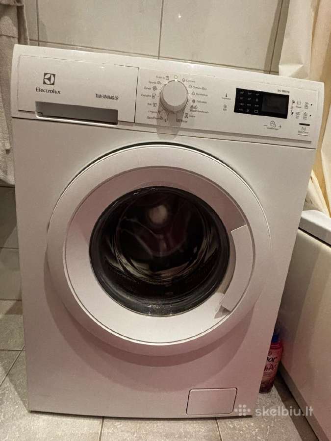 Skalbyklė Elektroliux siauras modelis iki 6 kg.