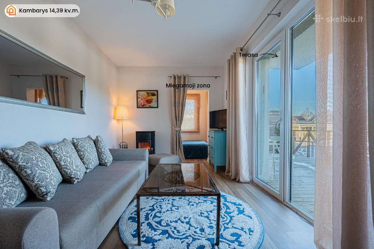 Parduodami Studio apartamentai Palangoje