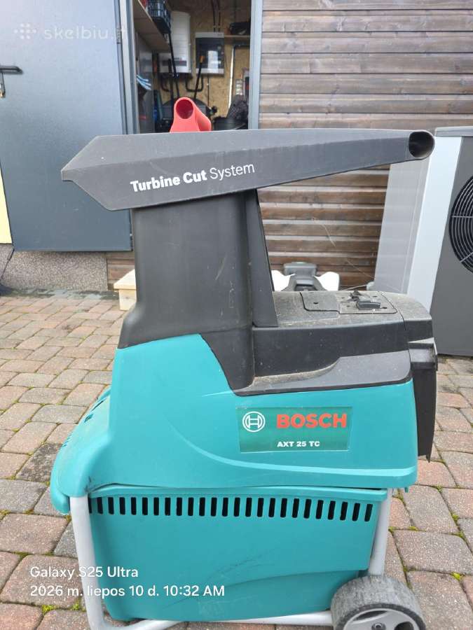 Šaku smulkintuvas Axt 25 Tc Bosch - nuotraukos Nr. 3