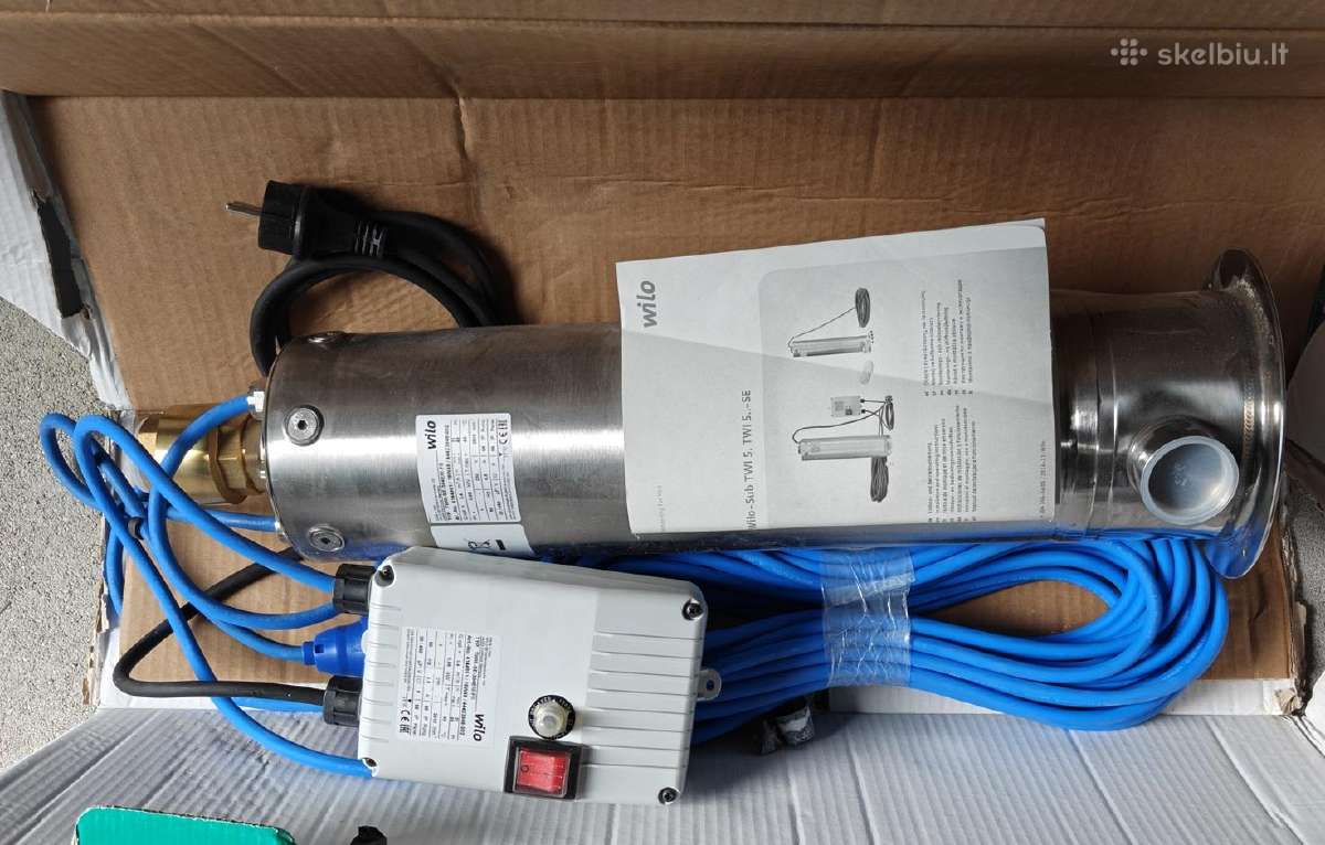 Vandens siurblys Wilo Twi-5-se-304-em