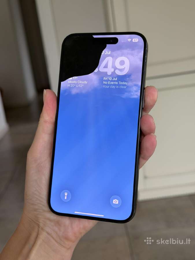 iPhone 15 Pro Max 1tb Black Titanium / ekrano defe