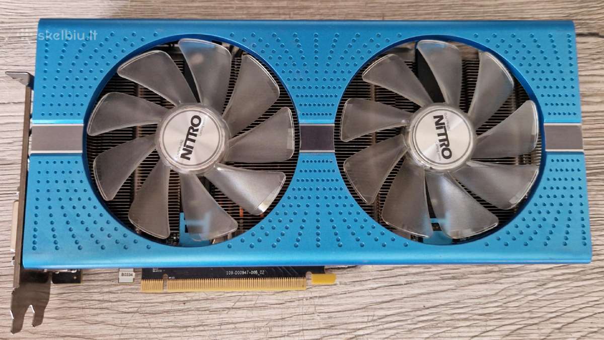 Sapphire Nitro+ Rx580 8gb