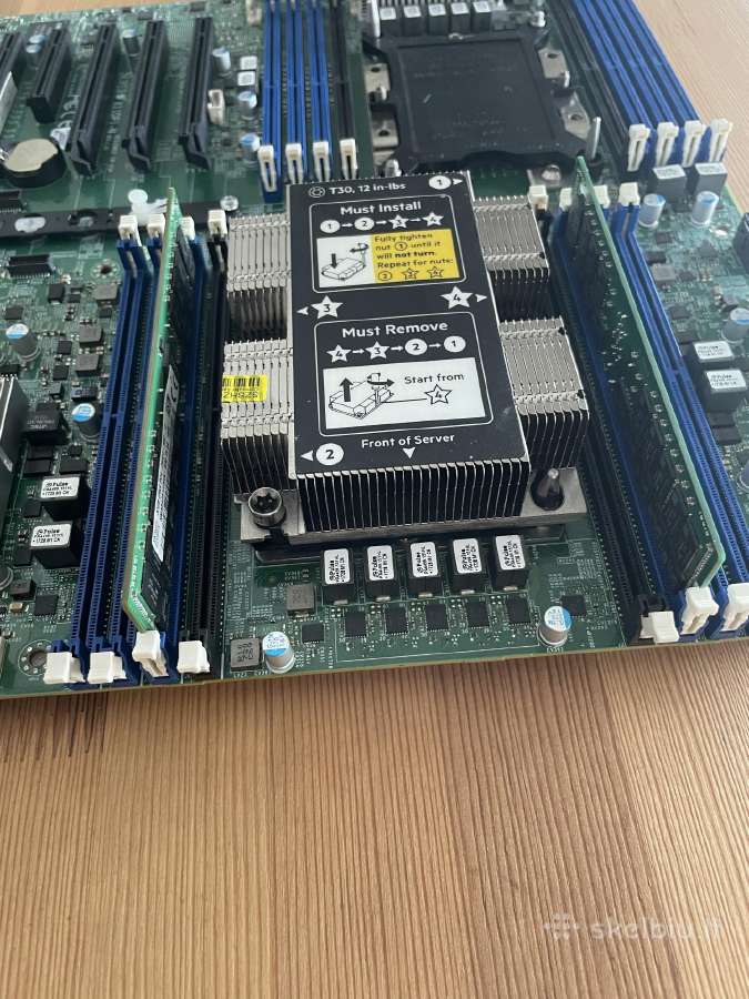 Supermicro X11dpi-n, Xeon Gold 6138 x2 - nuotraukos Nr. 2