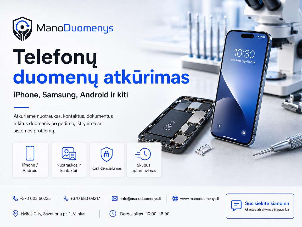 Duomenų atkūrimas iš HDD/SSD/flash/raid - nuotraukos Nr. 4