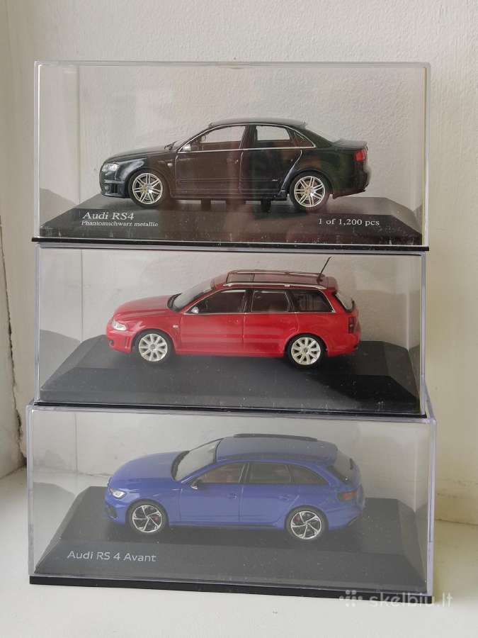 1:43 audi rs4 modeliukai