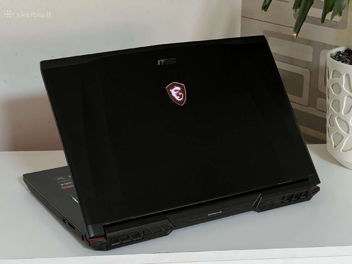Parduodamas Msi Ge73vr su Gtx 1070, I7, 120hz. - nuotraukos Nr. 7
