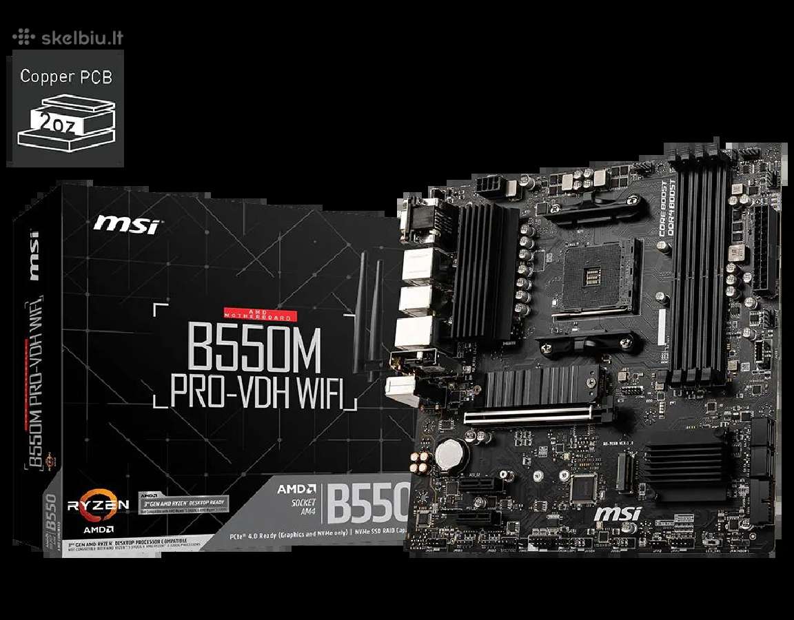Msi b550m pro-vdh WiFi