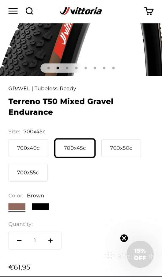 Carbon Zipp 101 XPLR Ratai Su Padangomis - nuotraukos Nr. 6